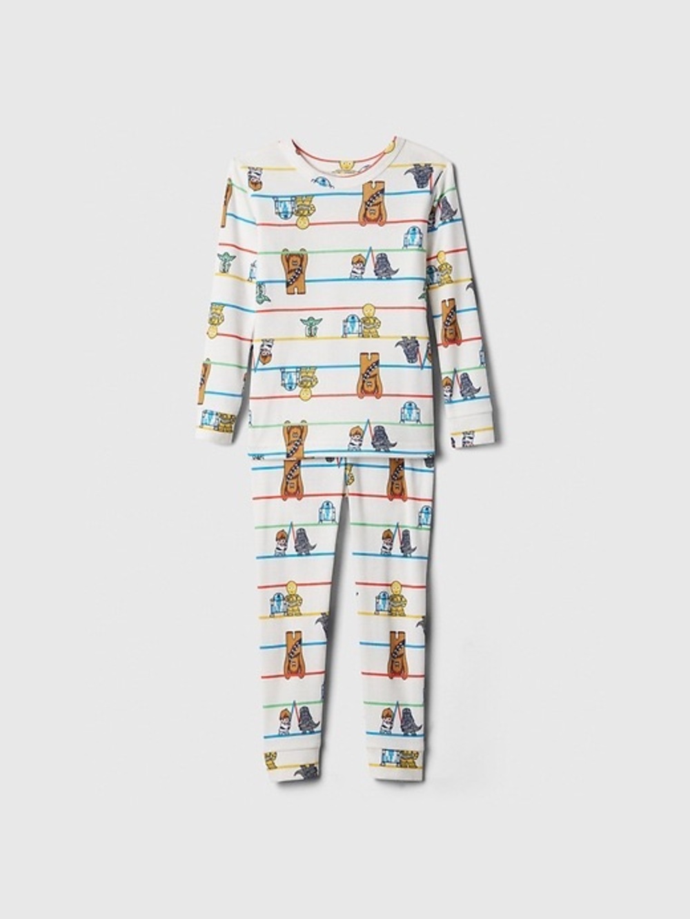 BabyGap 100% Organic Cotton Star Wars Stripe Pajama Set 3T